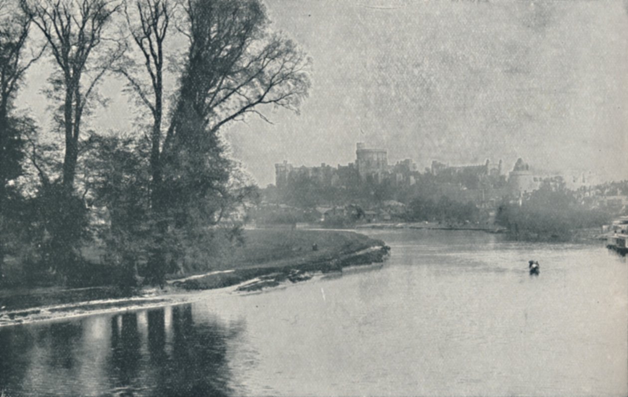 Castello di Windsor da Photochrom Co Ltd of London