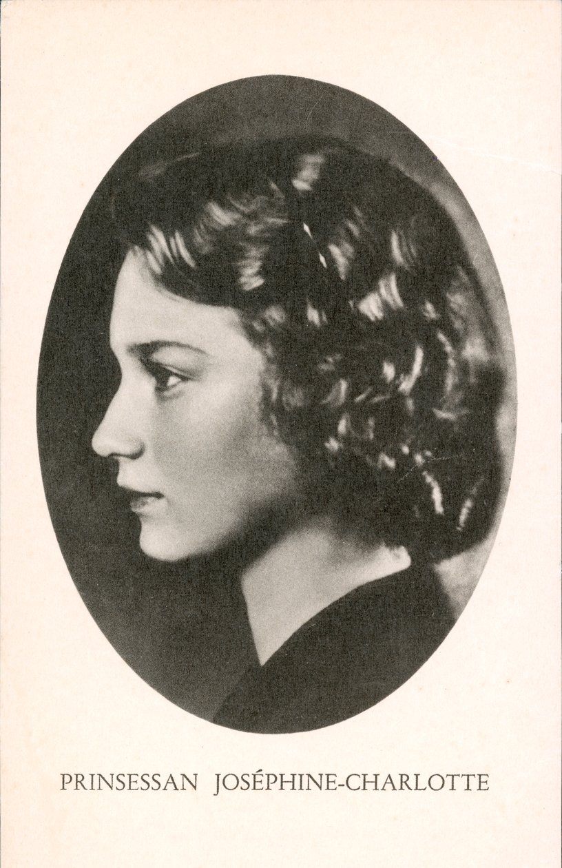 Principessa Josephine-Charlotte del Belgio (foto b/n) da Photographer Belgian