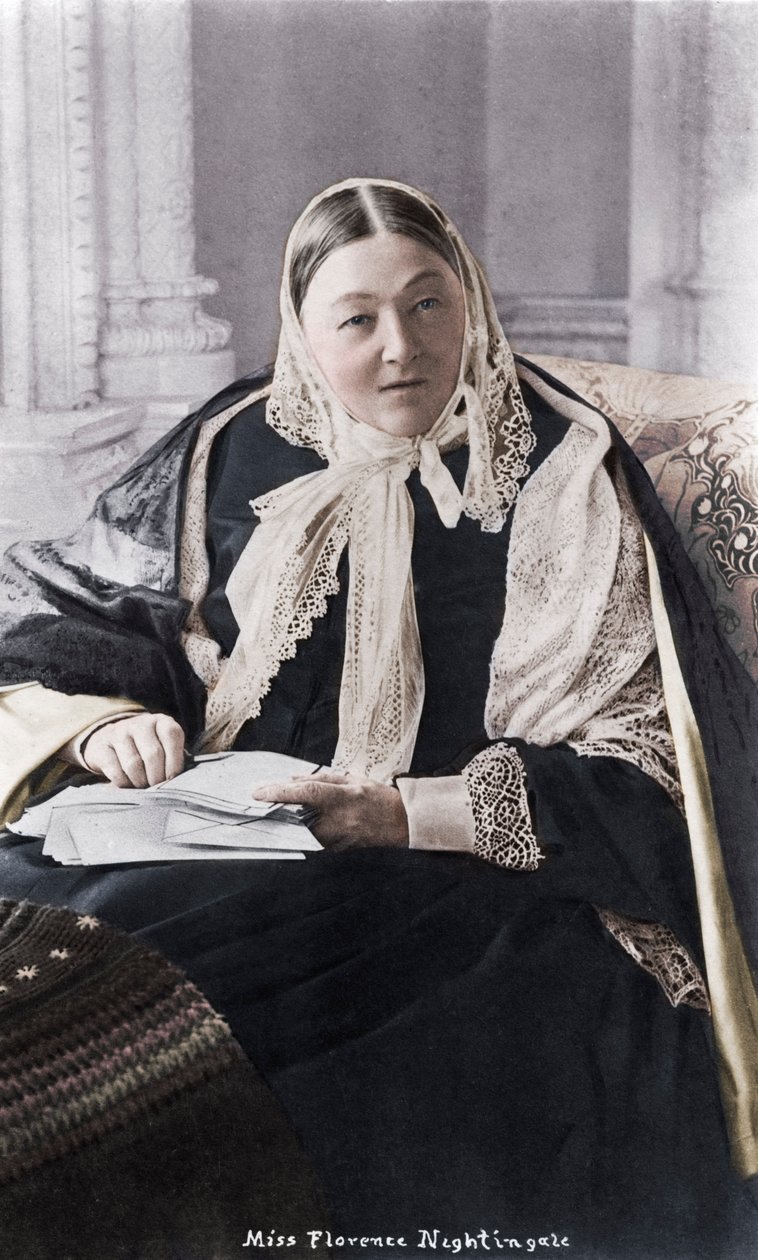 Florence Nightingale (foto) da Photographer English