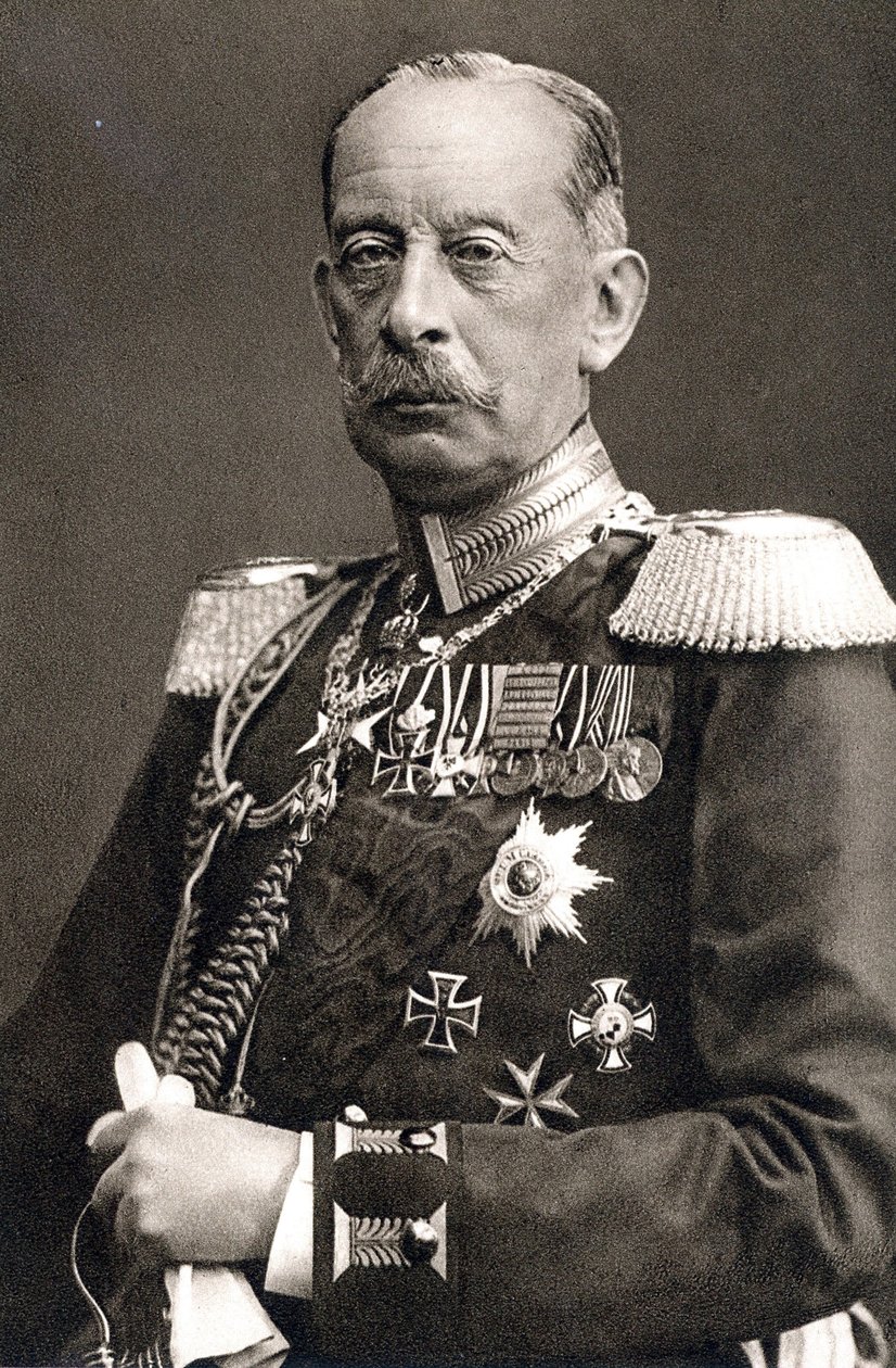 Alfred von Schlieffen (foto b/n) da Photographer German