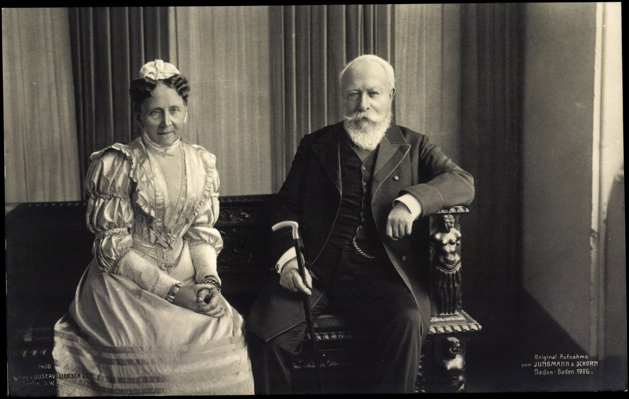 Granduchessa Luise di Baden, Friedrich I, Liersch da Photographer German