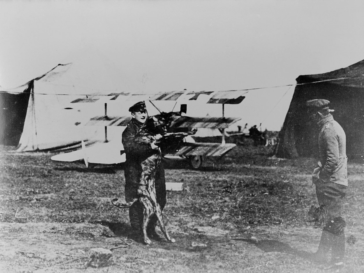 Il Barone Rosso e il suo cane da Photographer German