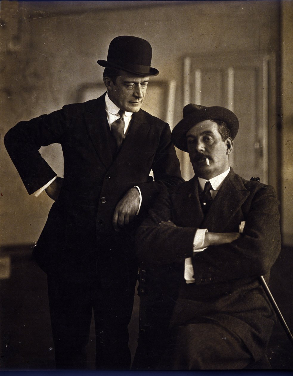Il compositore Giacomo Puccini (1858-1924) e l