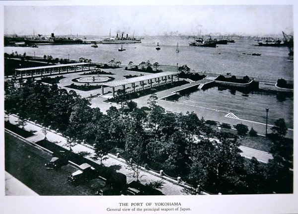 Il porto di Yokohama da Photographer Japanese
