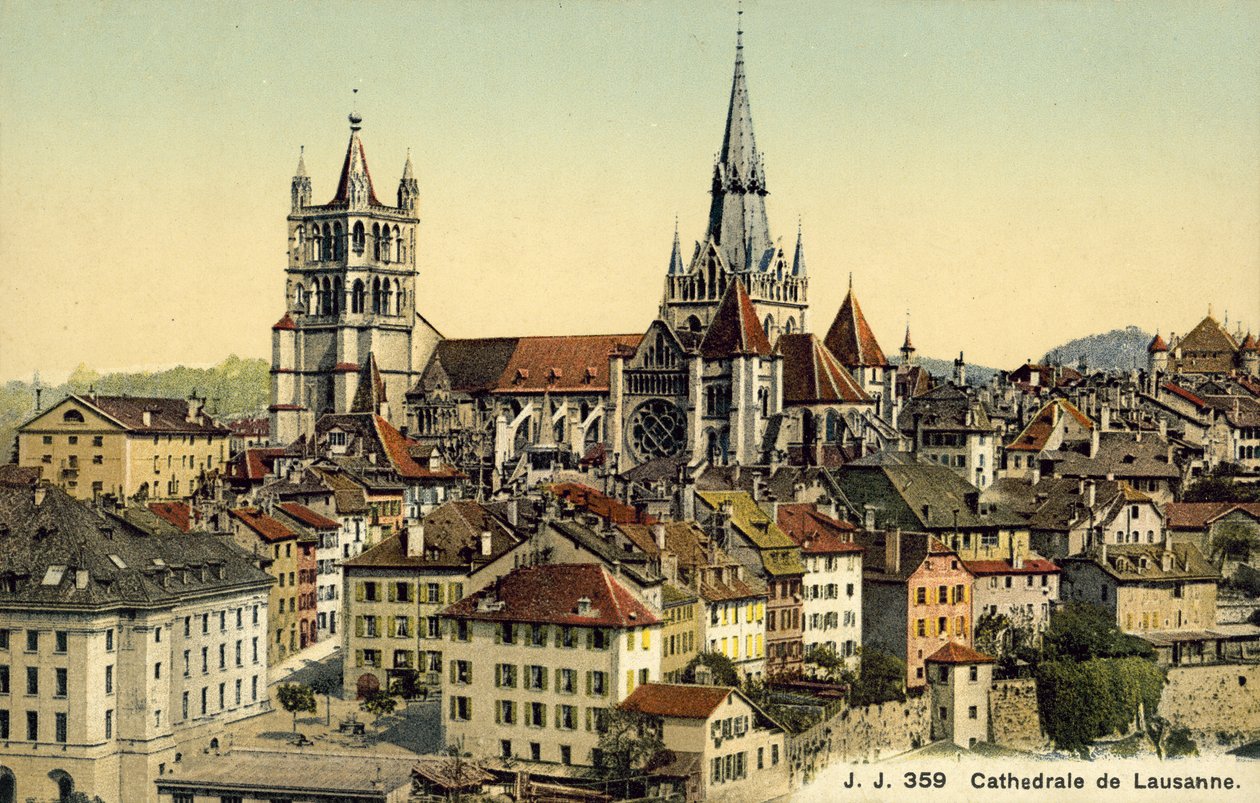Cattedrale di Losanna (foto a colori) da Photographer Swiss