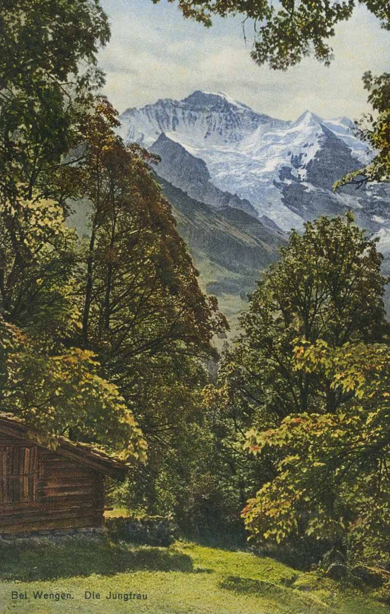 Wengen, Svizzera (foto a colori) da Photographer Swiss