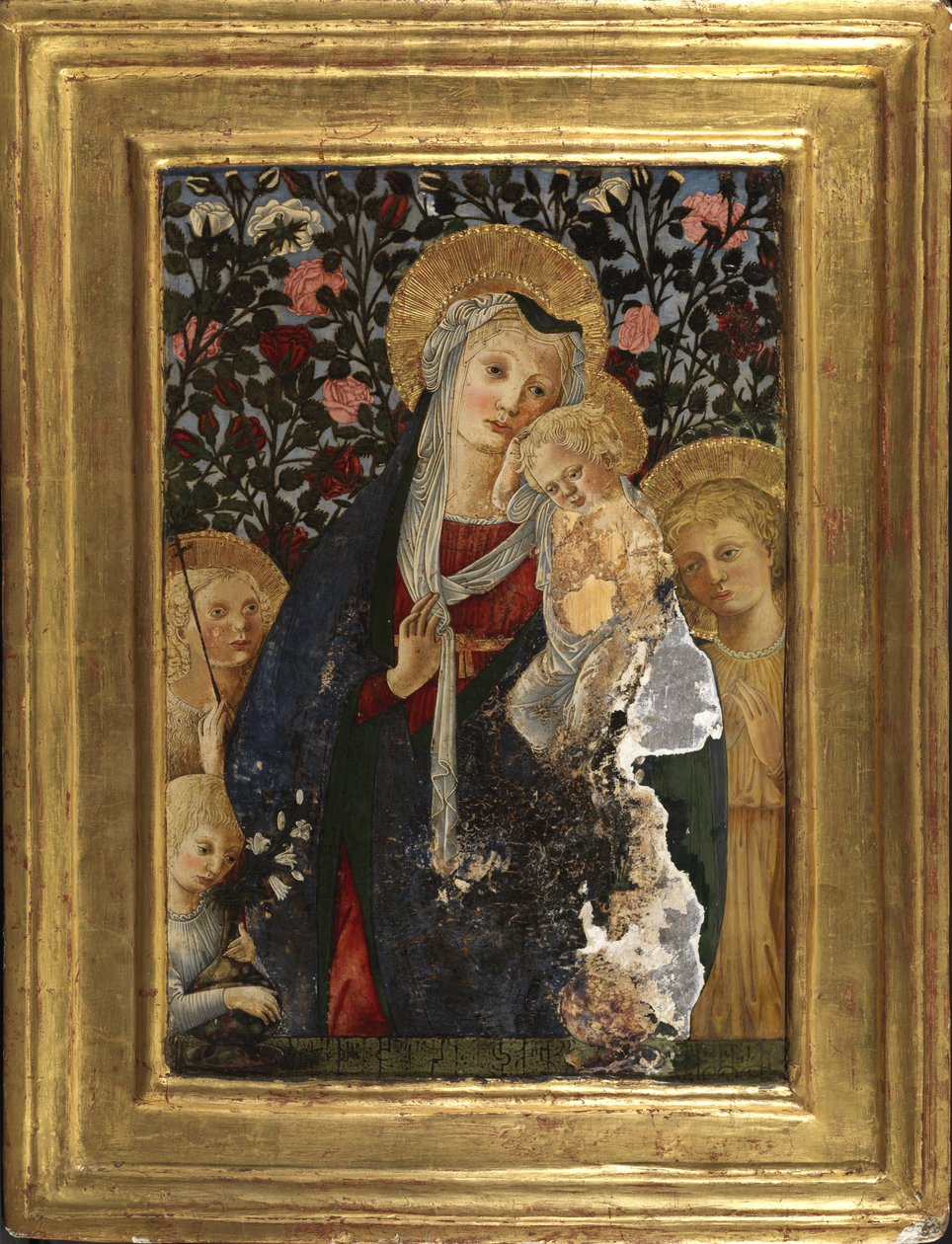 Vergine e Bambino con il piccolo San Giovanni, Sant