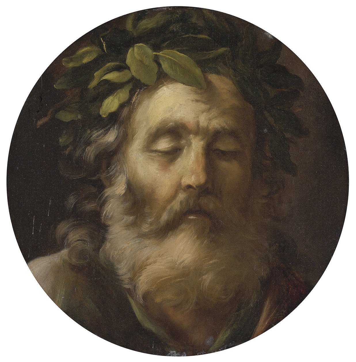 Ritratto del poeta Omero da Pier Francesco Mola