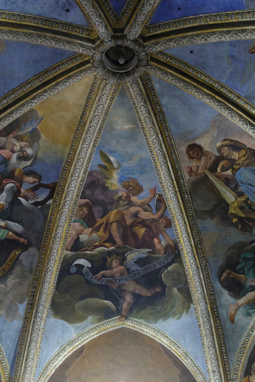 Affresco raffigurante il profeta Isaia, 1626 circa (affresco) da Pier Francesco Morazzone