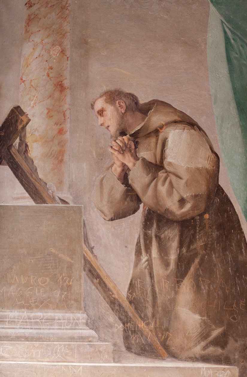 Preghiera di San Francesco per la salvezza da Pier Francesco Morazzone