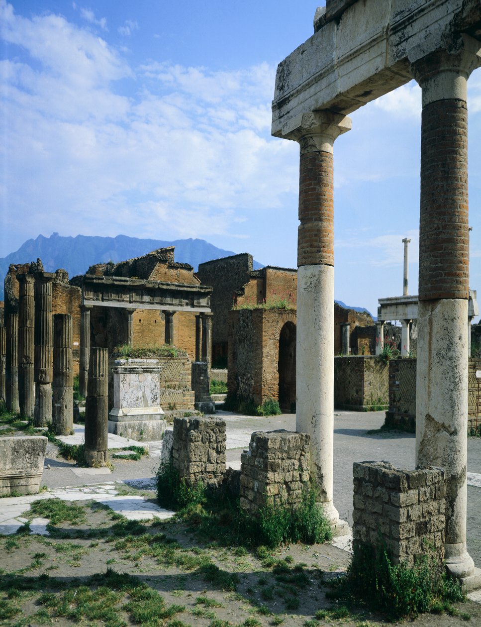Foro di Pompei da Blaise Nicolas Le Sueur
