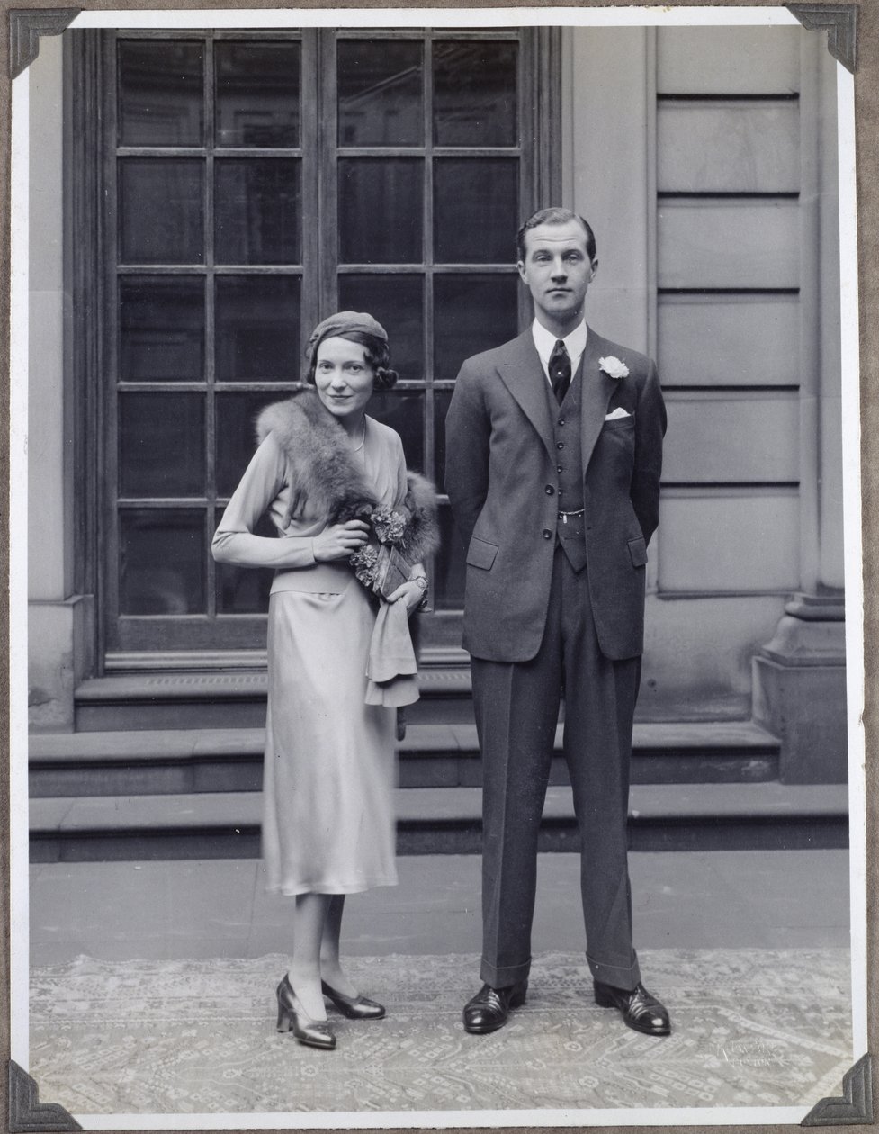 Lord Charles Cavendish e Adele Astaire il giorno del loro matrimonio da Blaise Nicolas Le Sueur