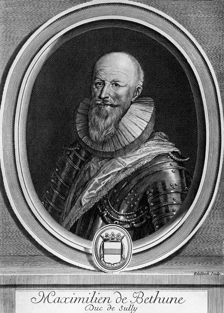 Ritratto di Maximilien de Bethune da Blaise Nicolas Le Sueur