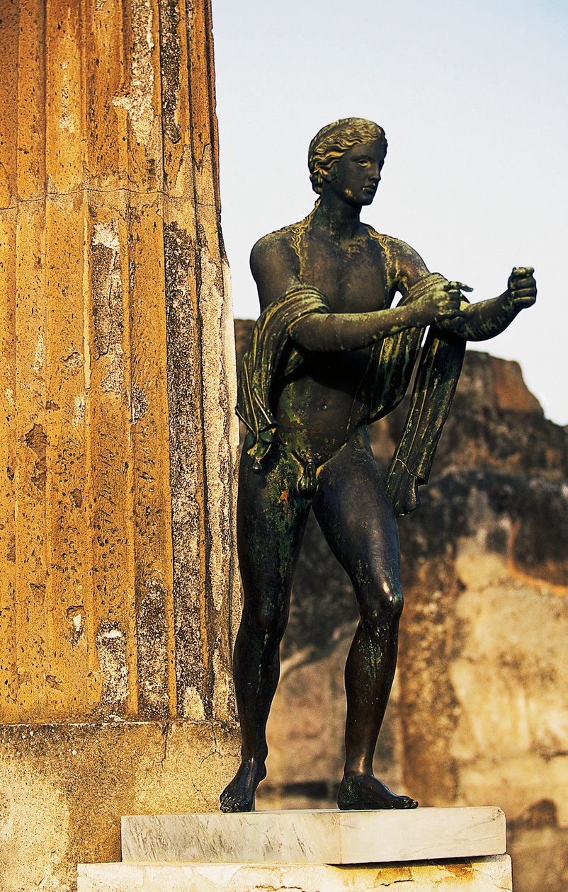 Statua del dio Apollo, Pompei (Lista del Patrimonio Mondiale UNESCO) da Blaise Nicolas Le Sueur