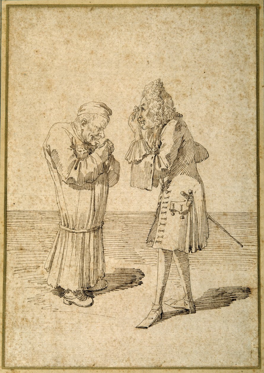 Barone Philip von Stosch mostra un