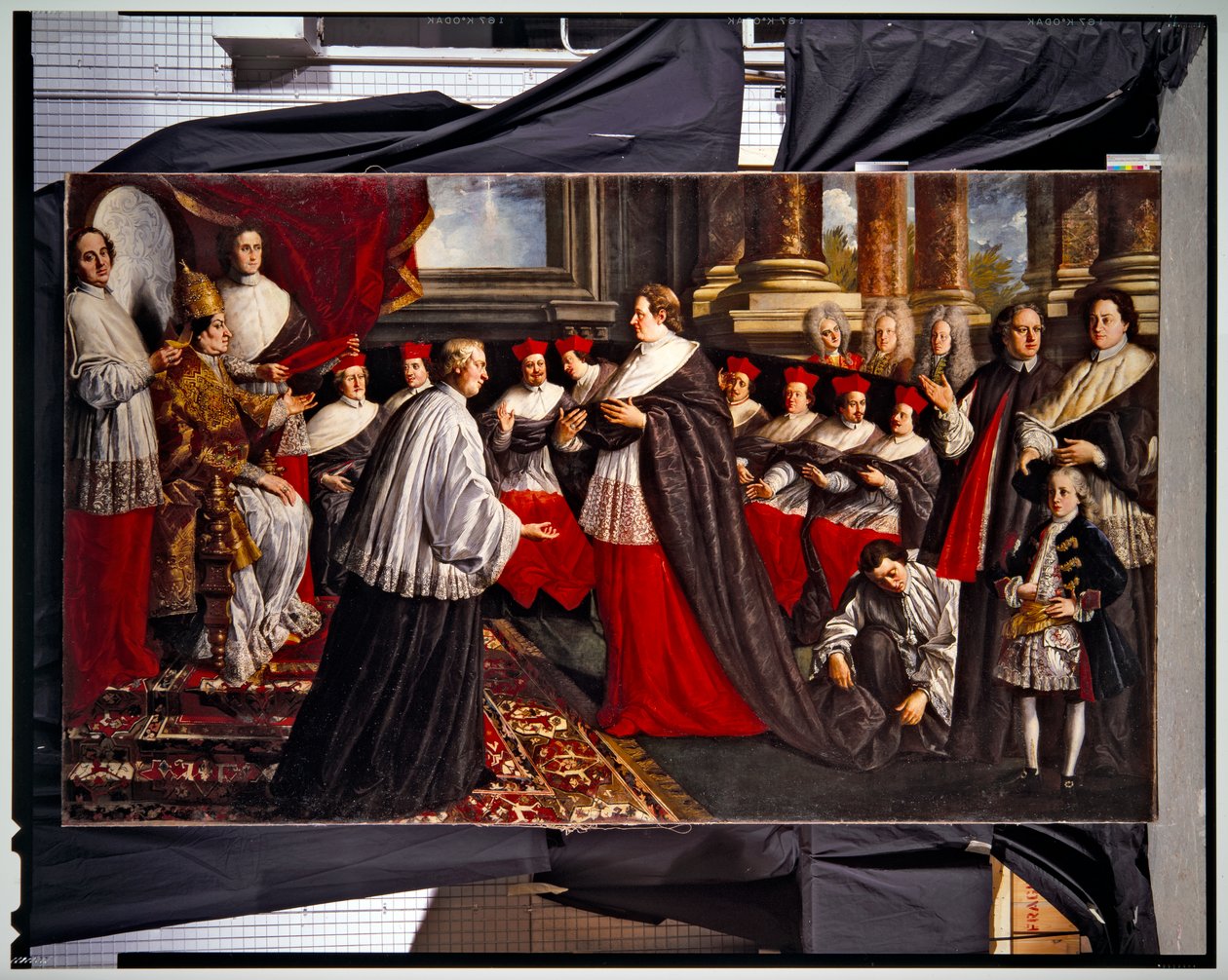 Incoronazione di Papa Clemente e Innocenzo VIII (coppia) da Pier Leone Ghezzi
