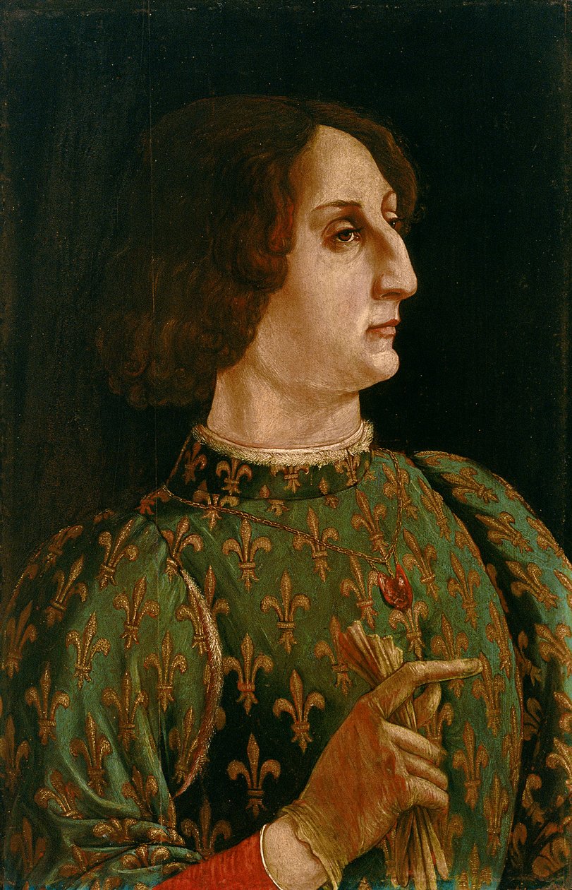 Ritratto di Galeazzo Maria Sforza da Piero del Pollaiolo