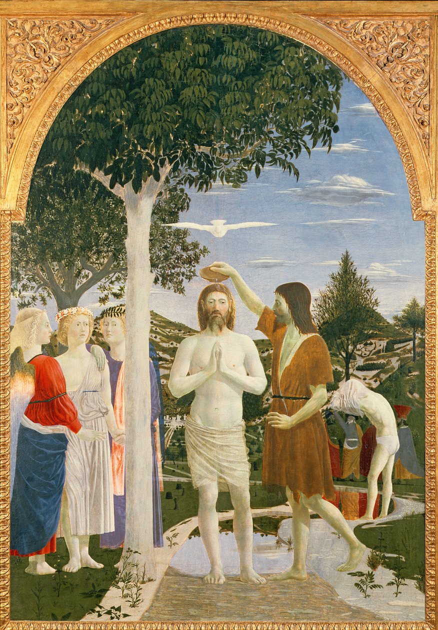 Battesimo di Cristo da Piero della Francesca
