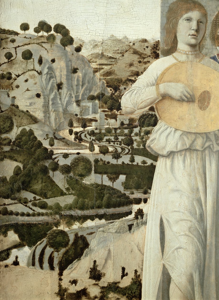 Natività (dettaglio) da Piero della Francesca