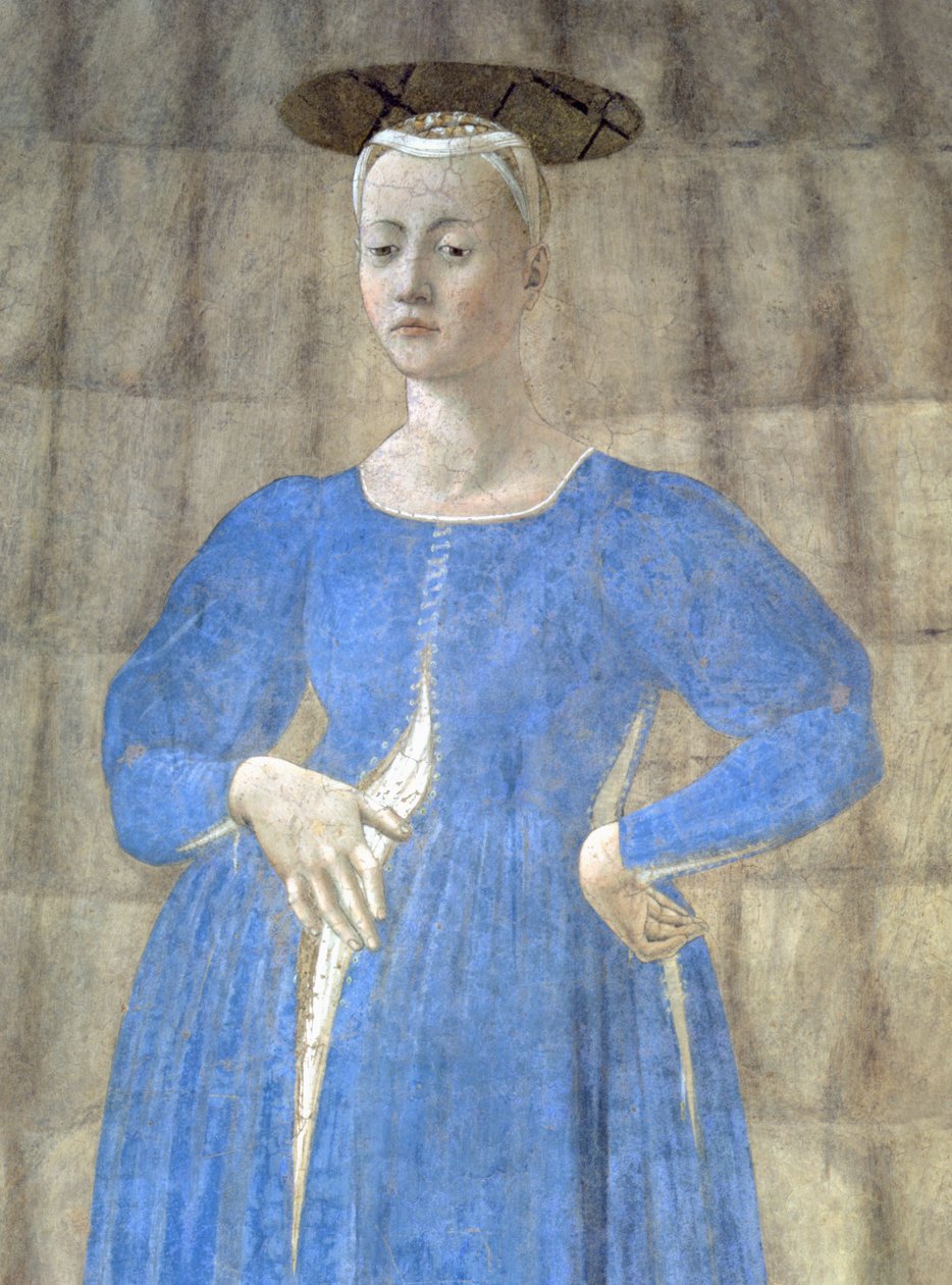 La Madonna del Parto, c.1450-70 (dettaglio) da Piero della Francesca