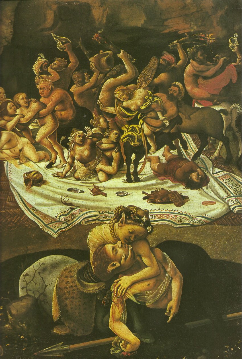 Battaglia dei Lapiti e dei Centauri da Piero di Cosimo