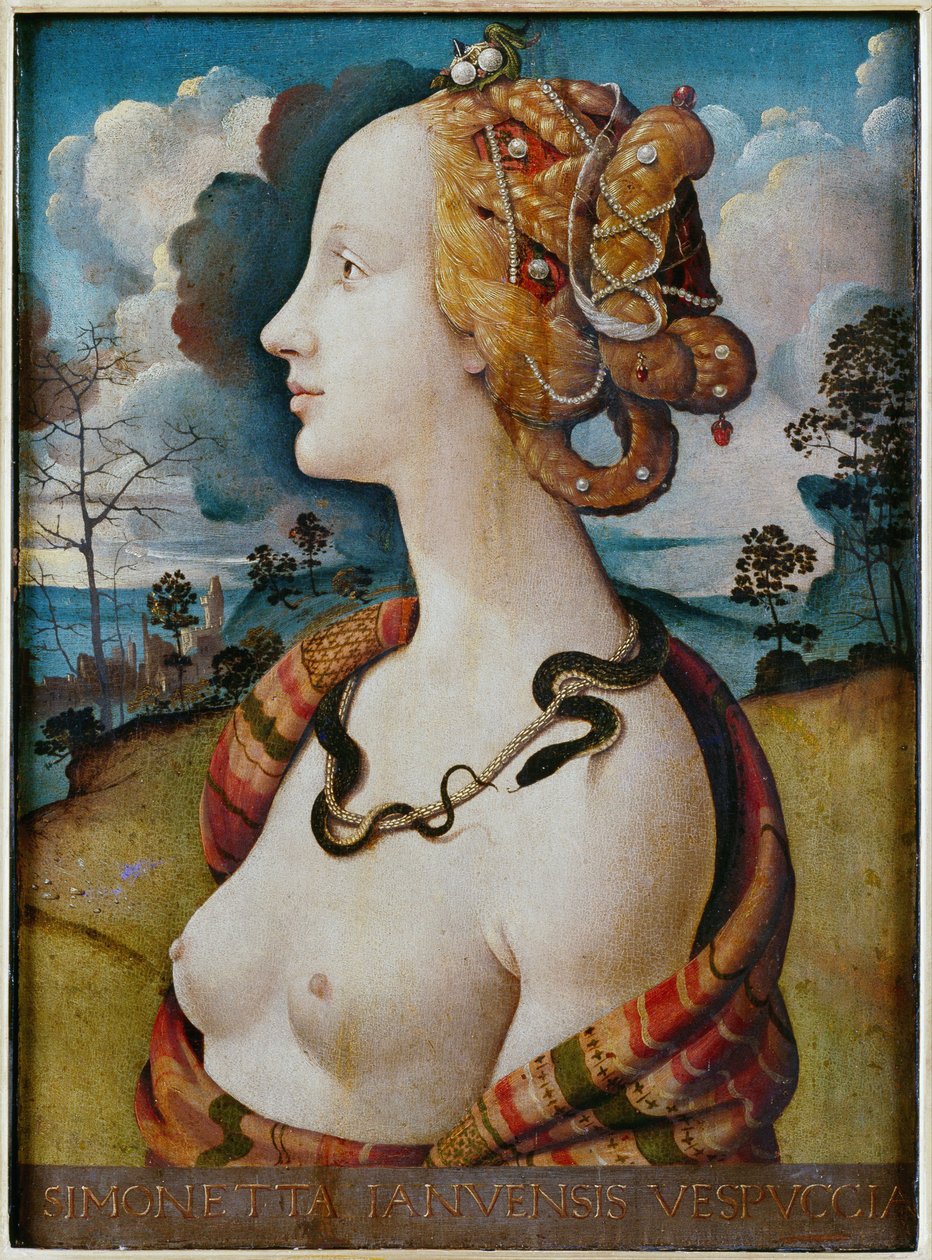 Ritratto di donna detto di Simonetta Vespucci da Piero di Cosimo