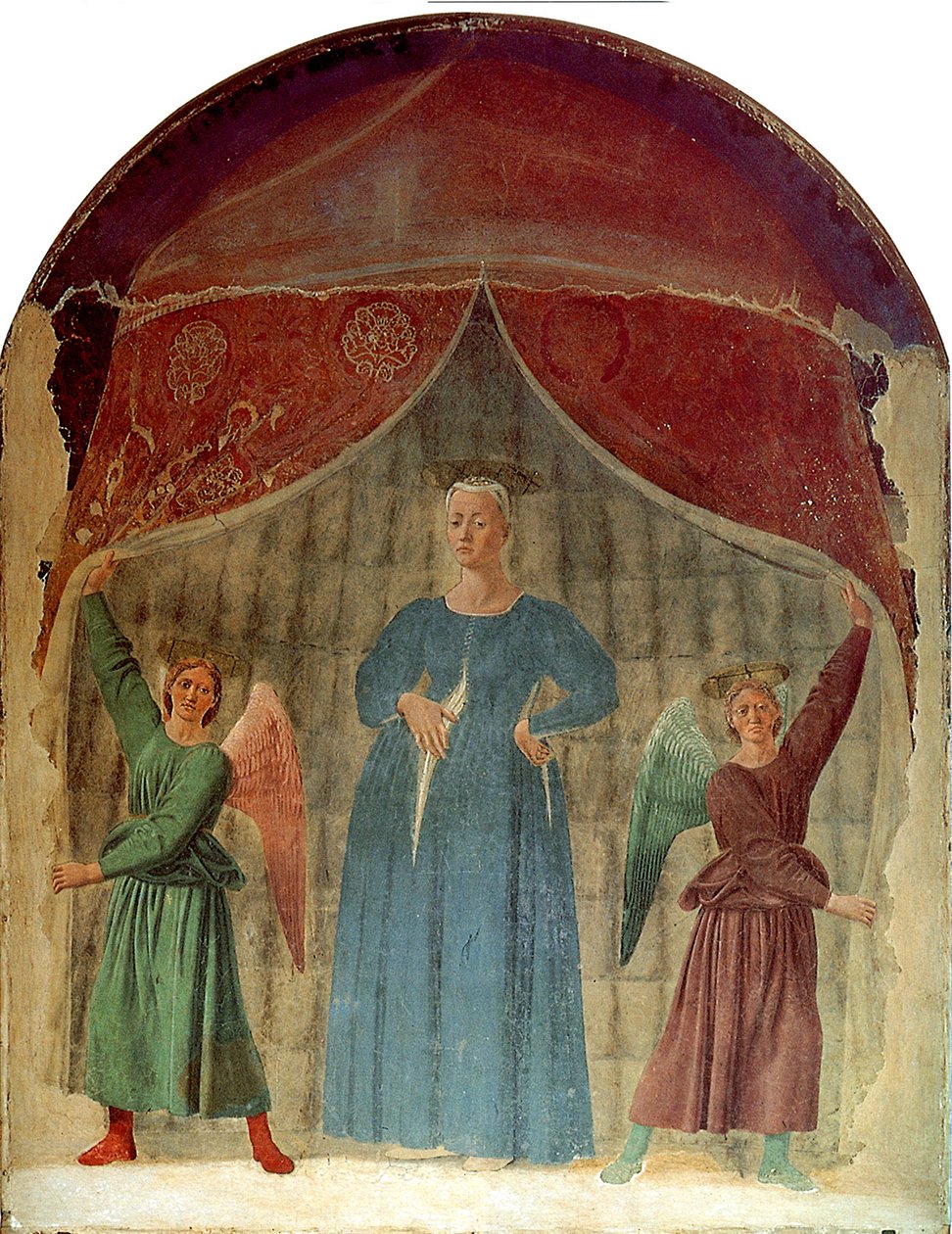 Madonna del Parto, ca 1460 da Piero della Francesca