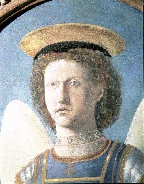 San Michele (dettaglio) da Piero della Francesca