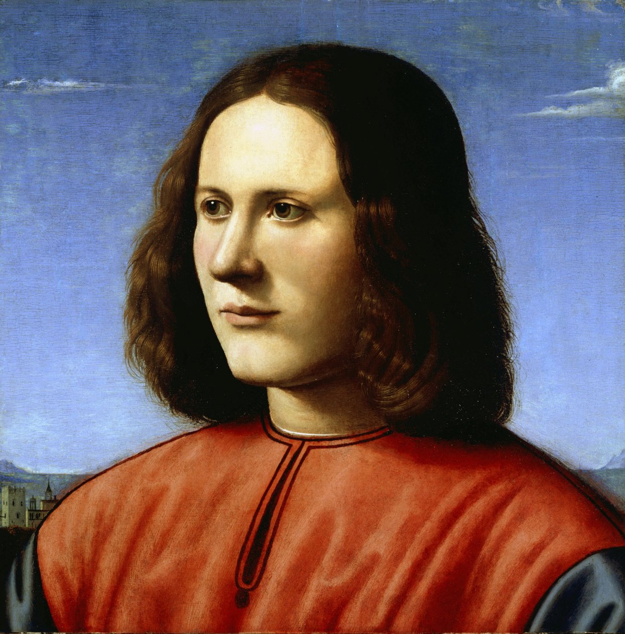 Un giovane uomo da Piero di Cosimo