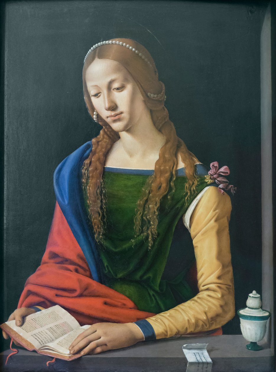 Santa Maria Maddalena che legge, fine XV secolo da Piero di Cosimo