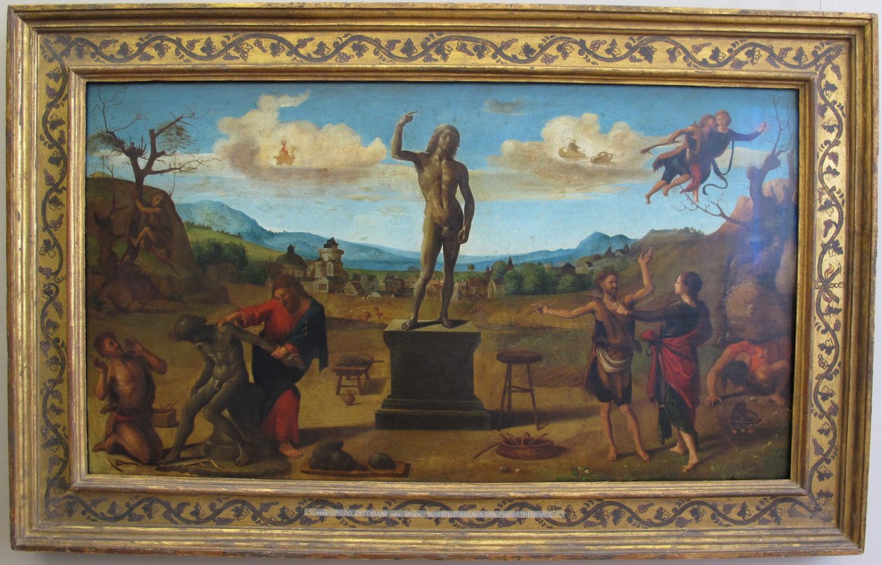 Der Mythos von Prometheus da Piero di Cosimo