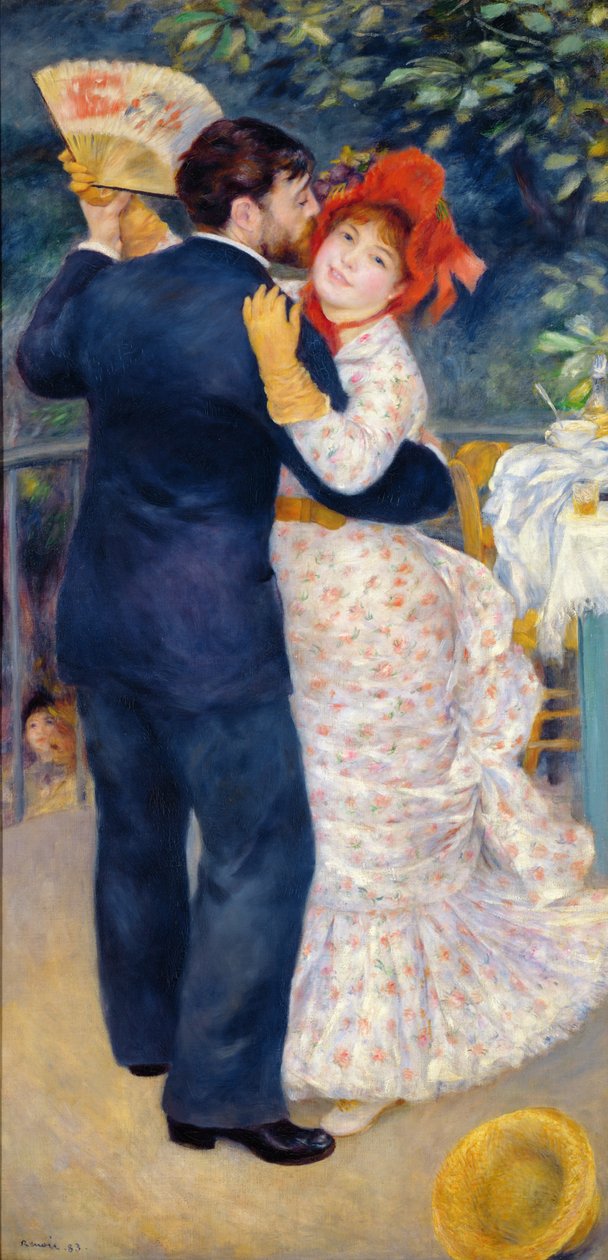 Una danza in campagna, 1883 da Pierre Auguste Renoir