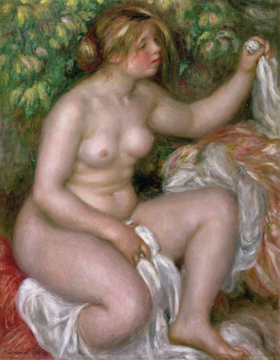 Dopo il bagno, 1910 da Pierre Auguste Renoir
