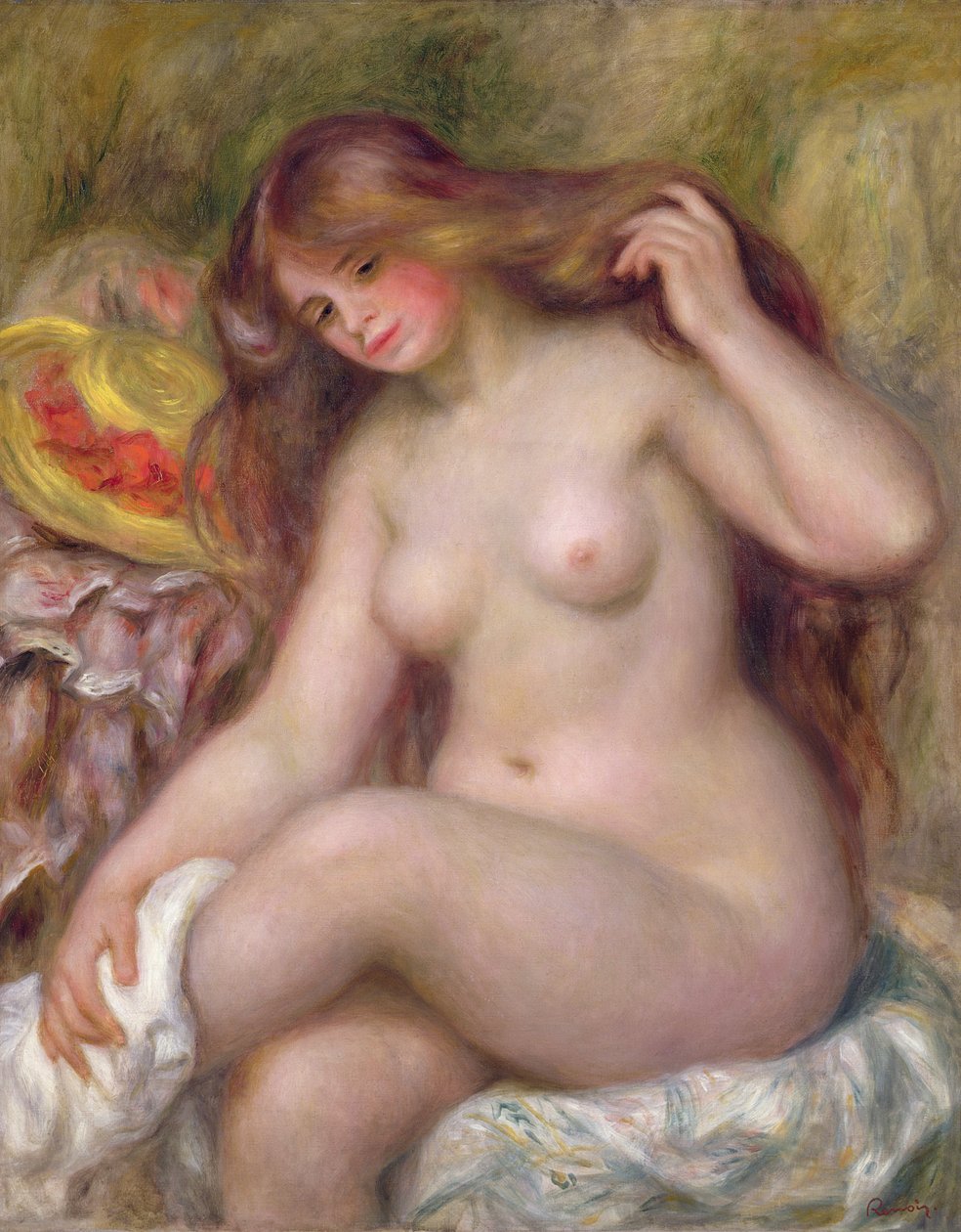 Bagnante, c.1903 da Pierre Auguste Renoir