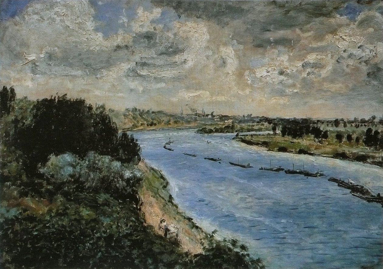 Chiatte sulla Senna da Pierre Auguste Renoir