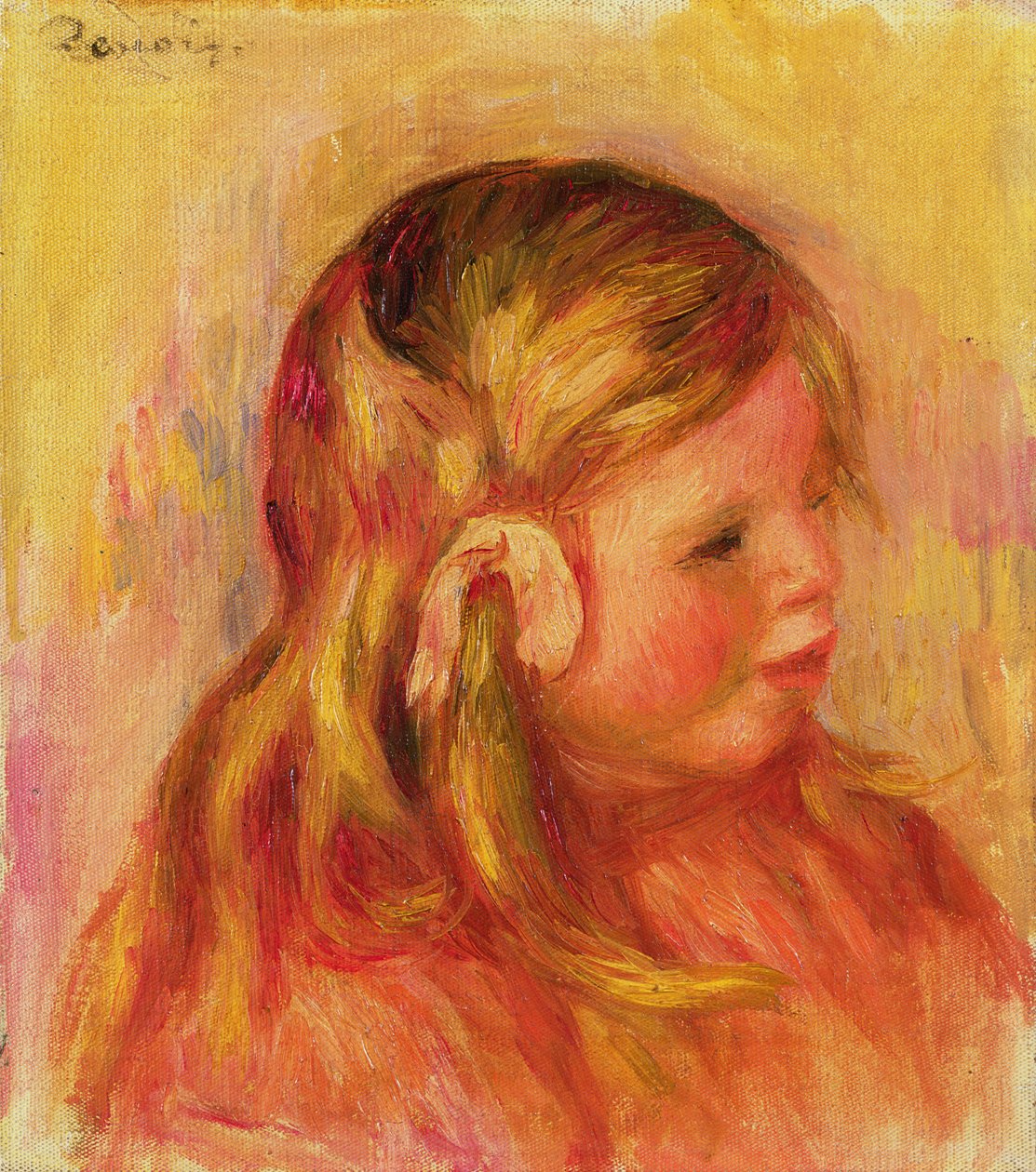 Claude Renoir, 1908 da Pierre Auguste Renoir