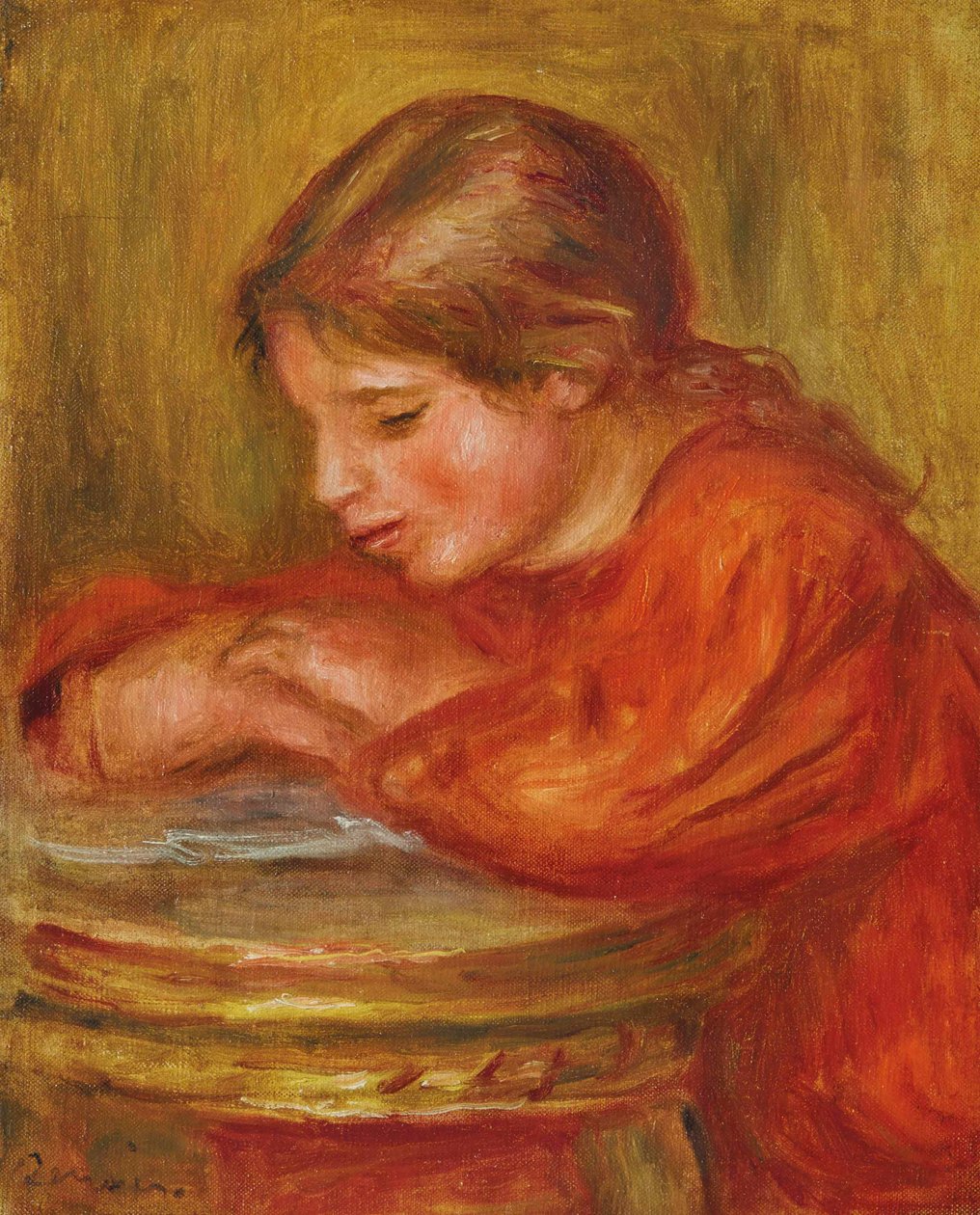 Bambina che legge da Pierre Auguste Renoir