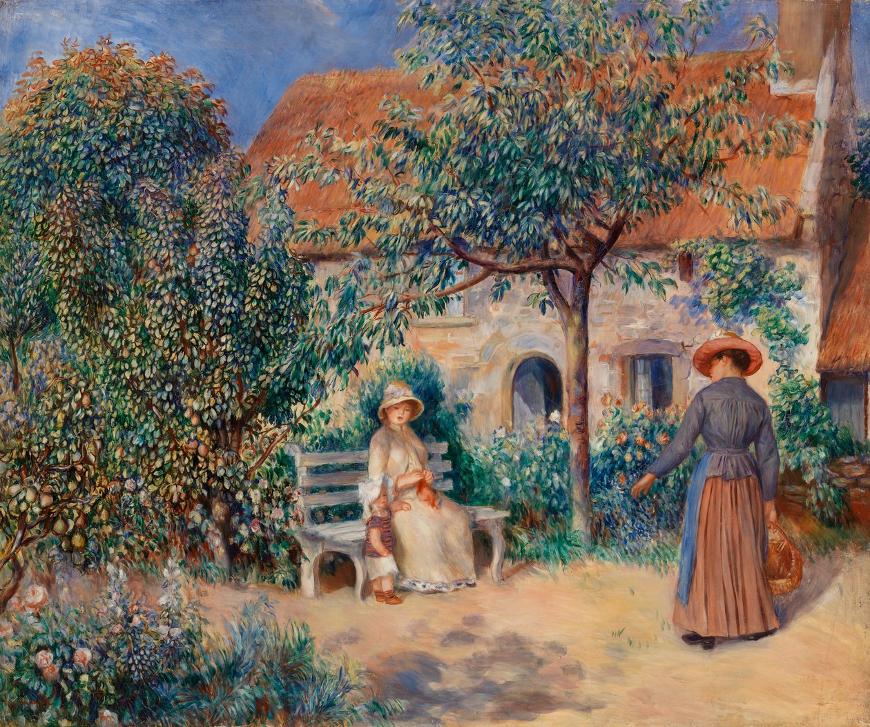 In Bretagna da Pierre Auguste Renoir