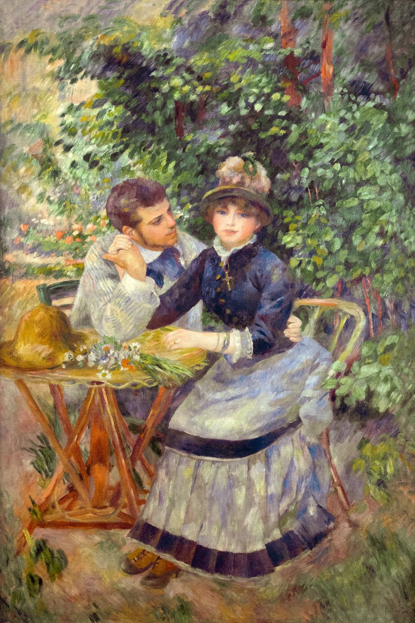 Nel giardino, 1885 da Pierre Auguste Renoir