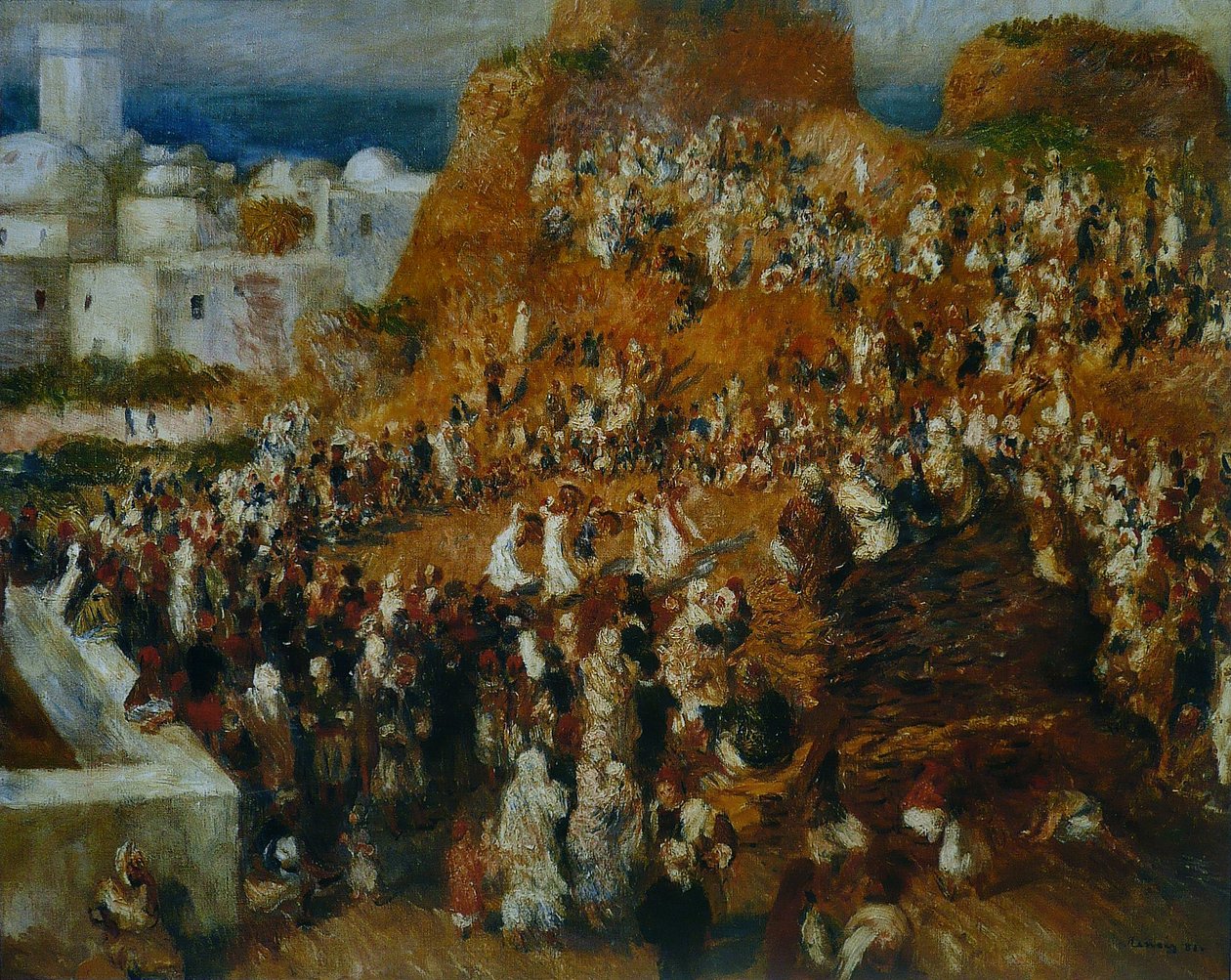 La Moschea da Pierre Auguste Renoir