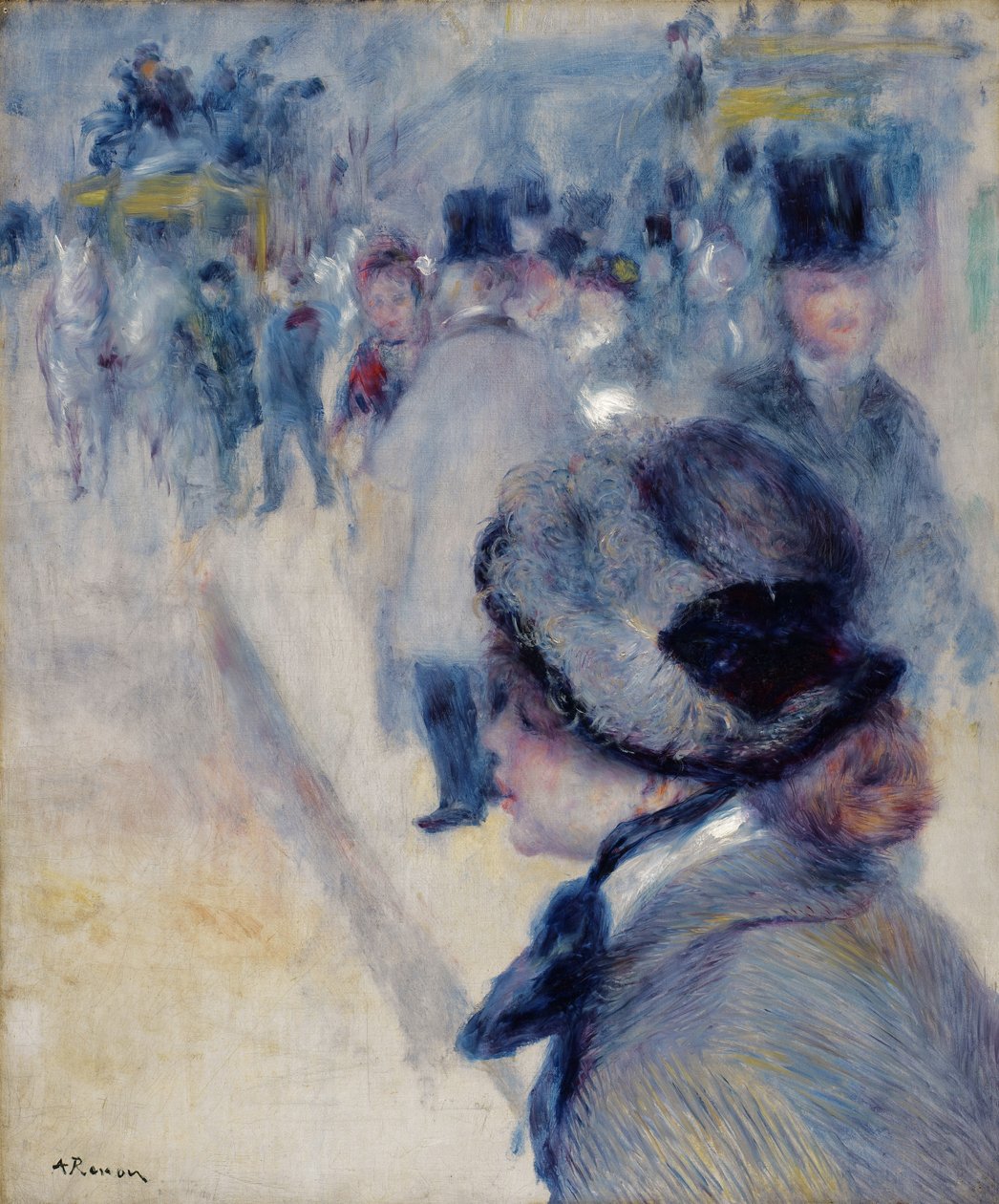 La Place Clichy, c.1880 da Pierre Auguste Renoir