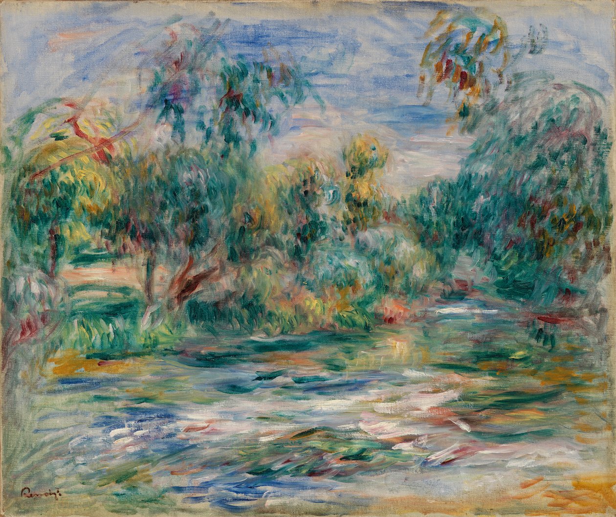Paesaggio (Paysage) da Pierre Auguste Renoir