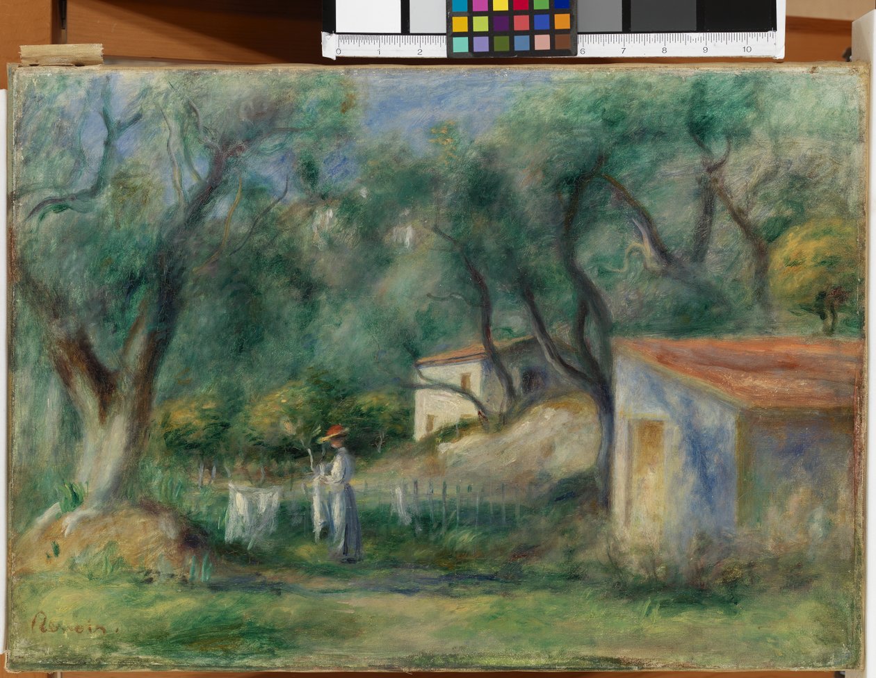 Le Cannet, ricordo di Corot, 1902 da Pierre Auguste Renoir