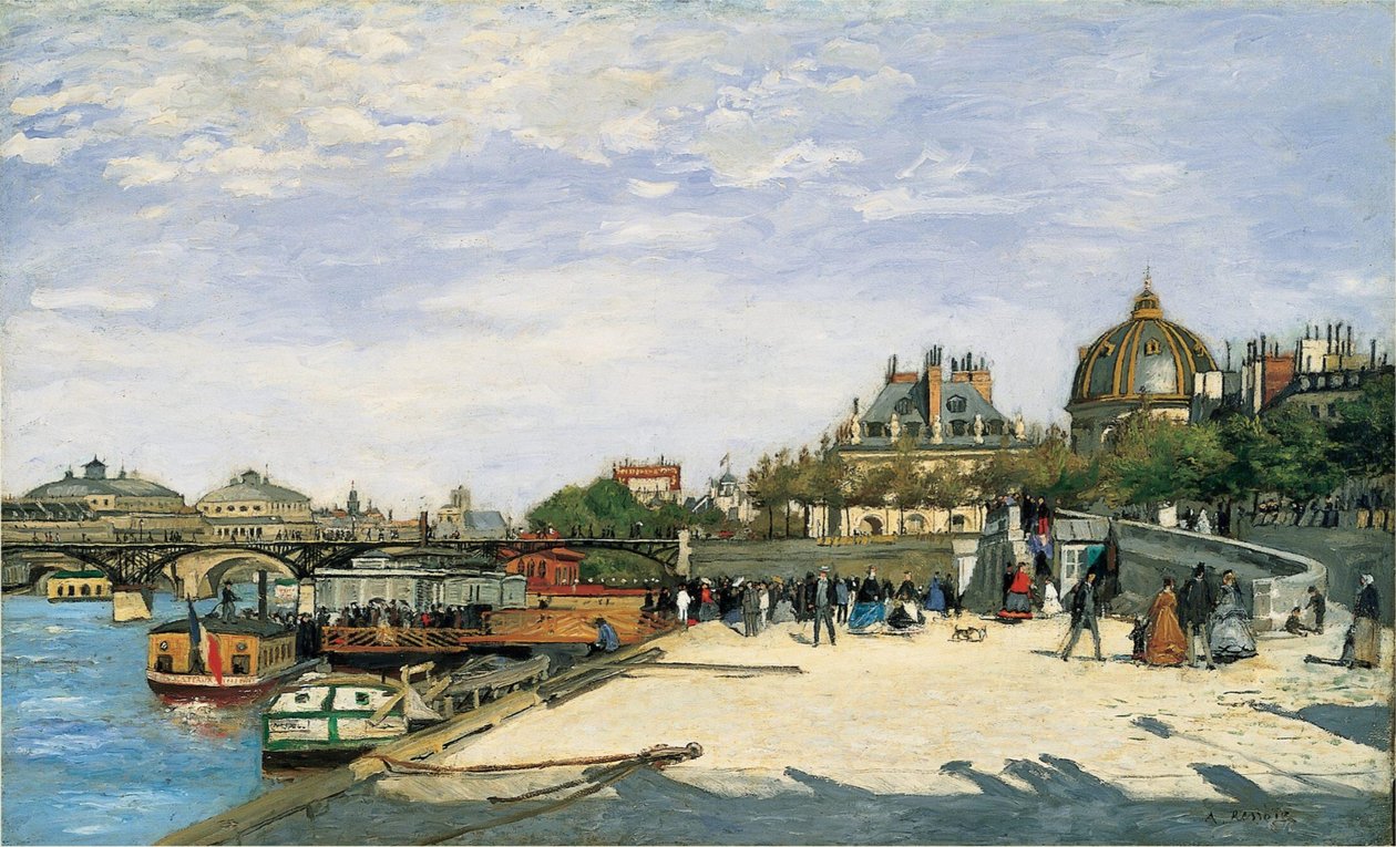 Il ponte delle Arti Parigi da Pierre-Auguste Renoir