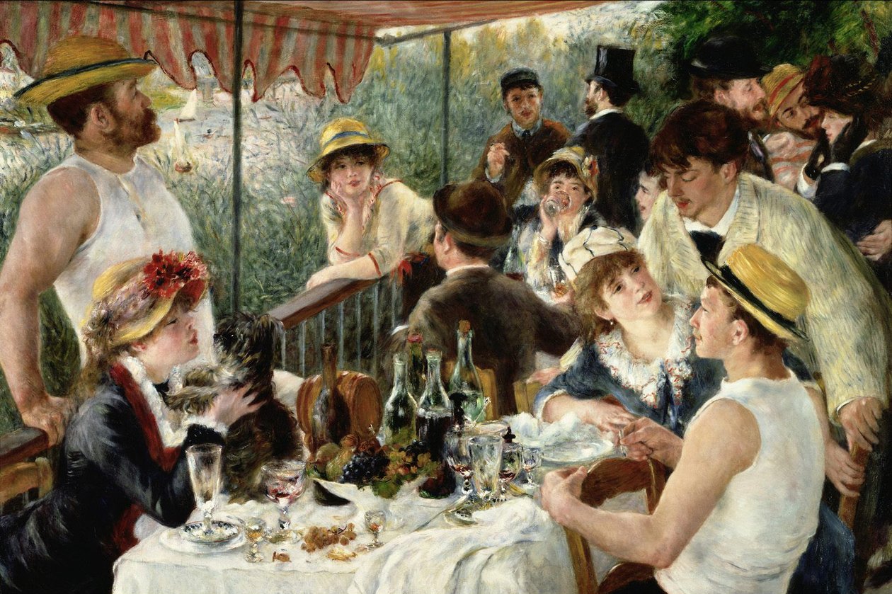 La colazione dei canottieri da Pierre Auguste Renoir