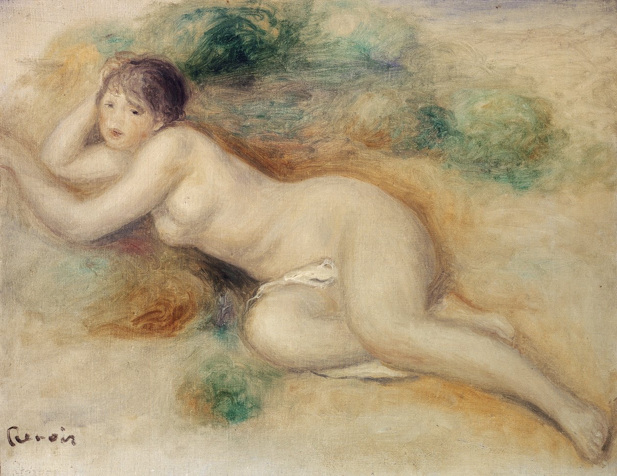 Figura Nuda di una Ragazza da Pierre-Auguste Renoir