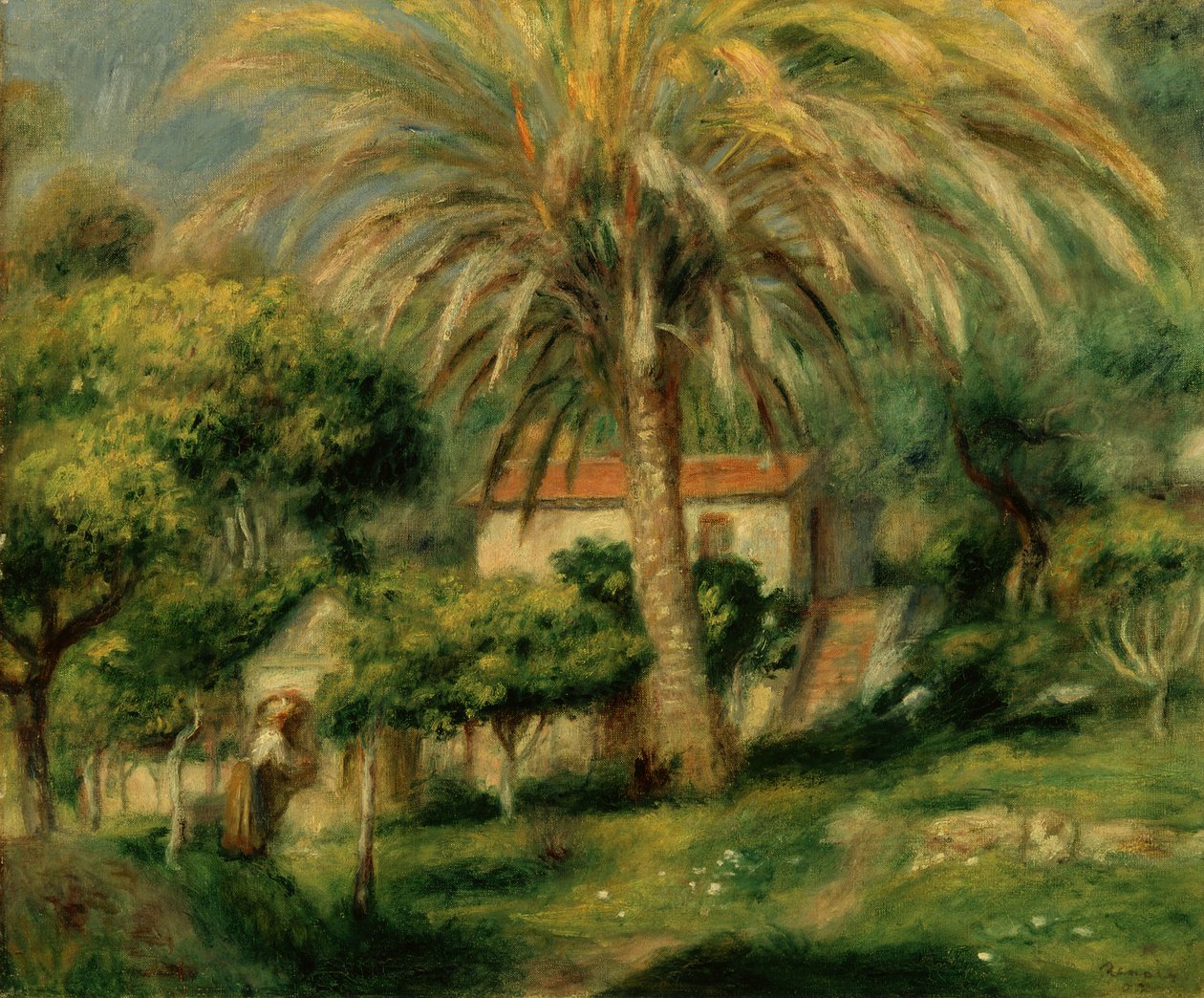 Palme da Pierre Auguste Renoir