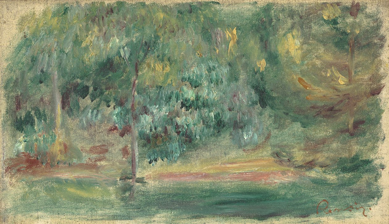 Paesaggio, c.1860-80 da Pierre Auguste Renoir