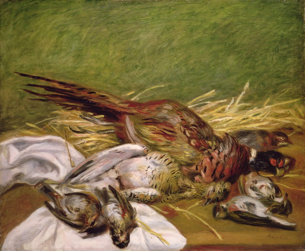 Fagiano e tordi, 1902 da Pierre Auguste Renoir