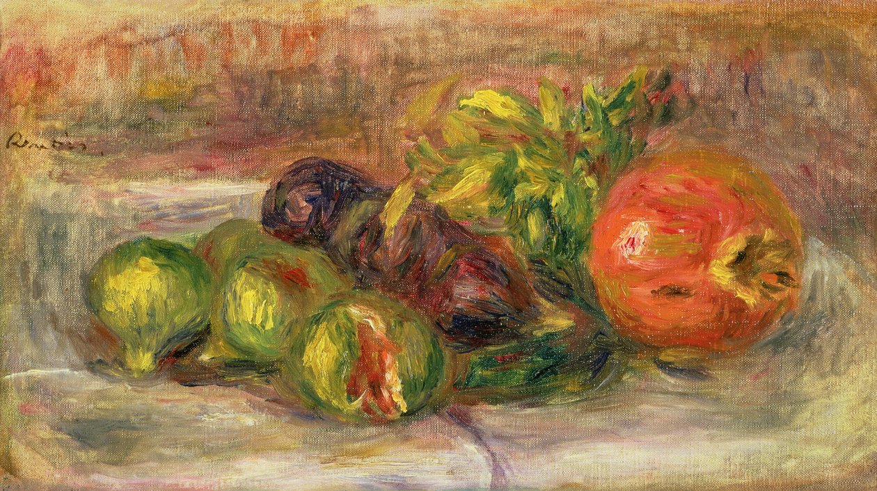 Melograni e fichi, 1917 da Pierre Auguste Renoir